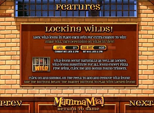 Mamma Mia онлайн - описание символа Wild Описание символа Wild в Mamma Mia онлайн